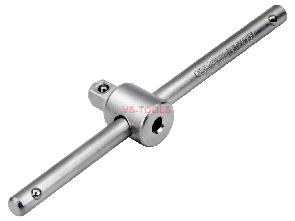 1/4in Drive Sliding T Bar Handle Socket Wrench Spanner 4